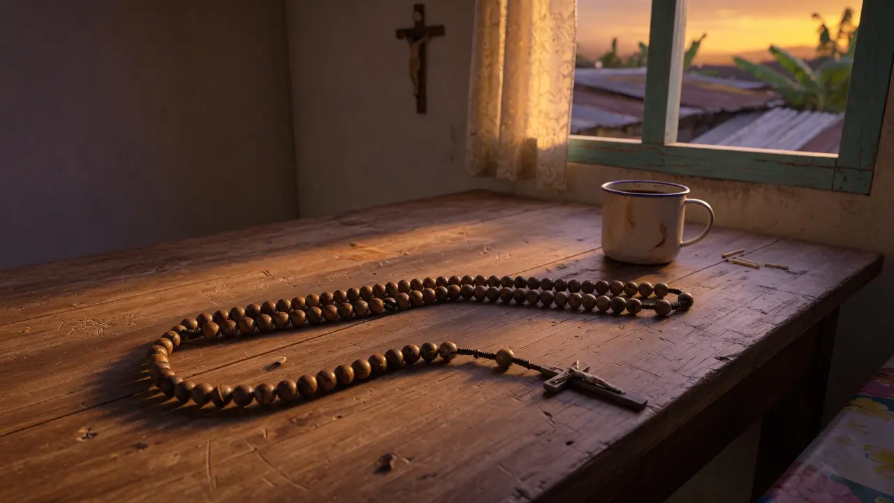 ¿Cómo rezar el rosario cuando no puedo concentrarme ni rezar en el duelo?