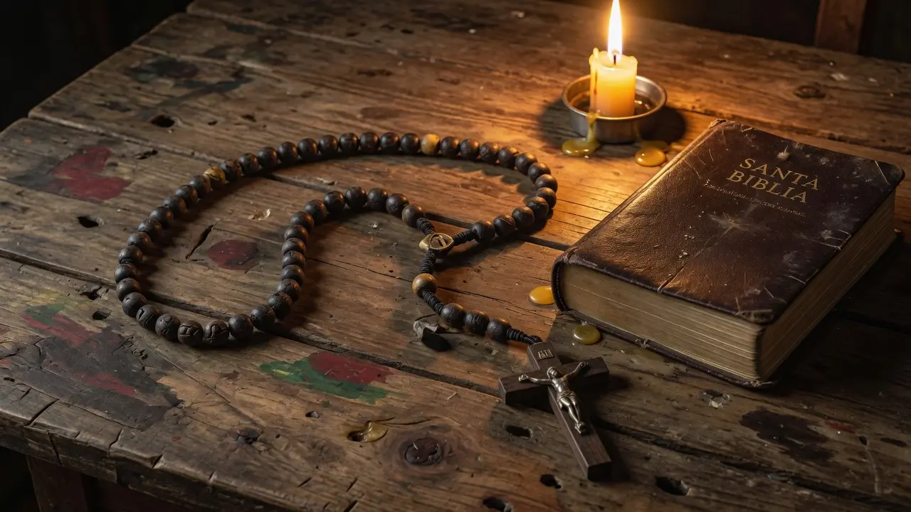 ¿Puedo rezar el rosario aunque esté enojado con Dios por la pérdida?